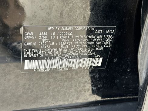 Certified 2023 Subaru Outback Limited image 29