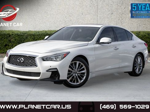 Used 2023 INFINITI Q50 Luxe w/ Cargo Package image 1