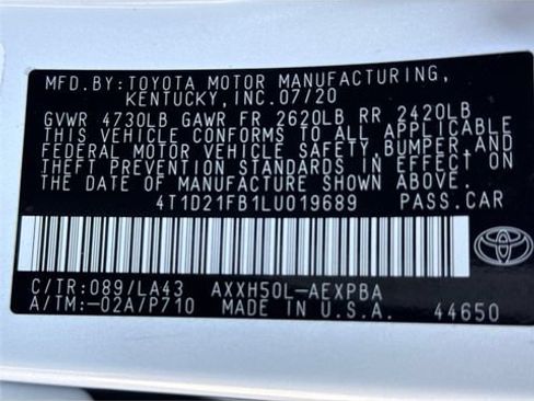 Used 2020 Toyota Avalon Limited w/ Advanced Safety Package FWD image 26