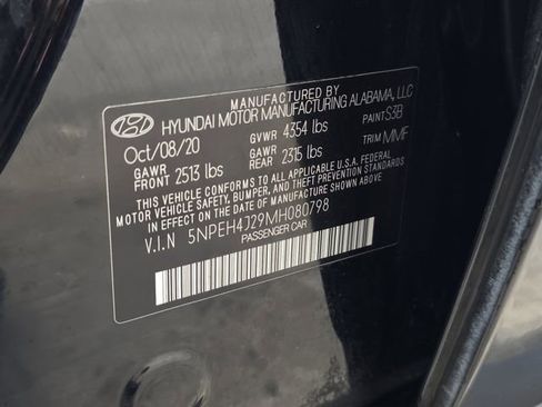 Used 2021 Hyundai Sonata Limited w/ Cargo Package image 39