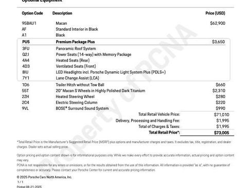 New 2025 Porsche Macan image 47