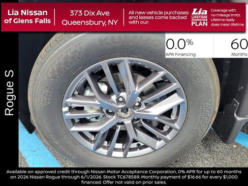 New 2026 Nissan Rogue S AWD/4WD image 10