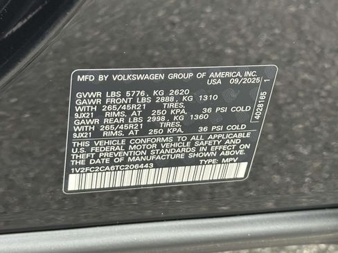 New 2026 Volkswagen Atlas Cross Sport SEL Premium R-Line image 16