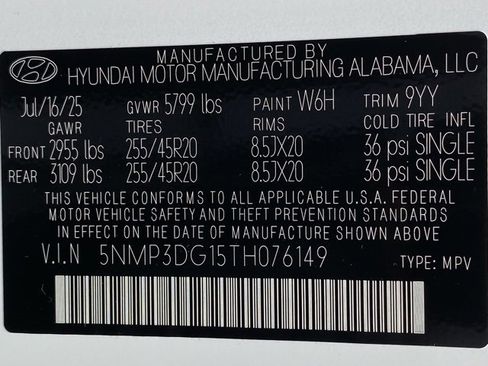 New 2026 Hyundai Santa Fe Limited image 37