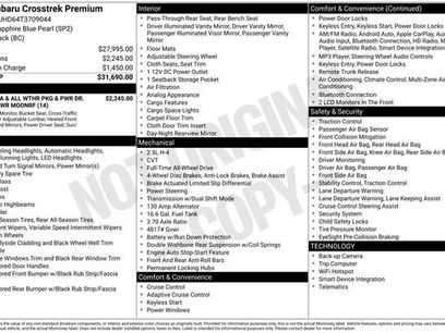 New 2026 Subaru Crosstrek 2.0i Premium