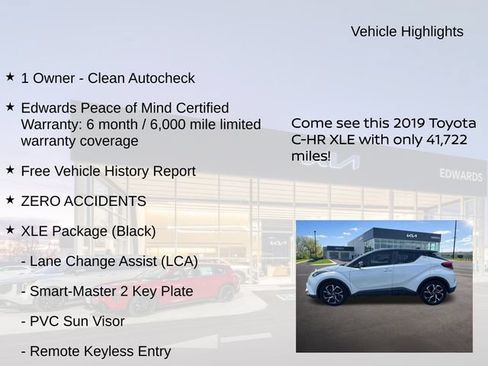 Used 2019 Toyota C-HR XLE FWD image 11