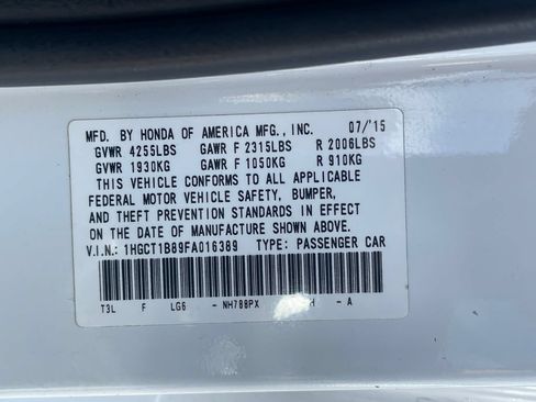 Used 2015 Honda Accord EX-L image 33