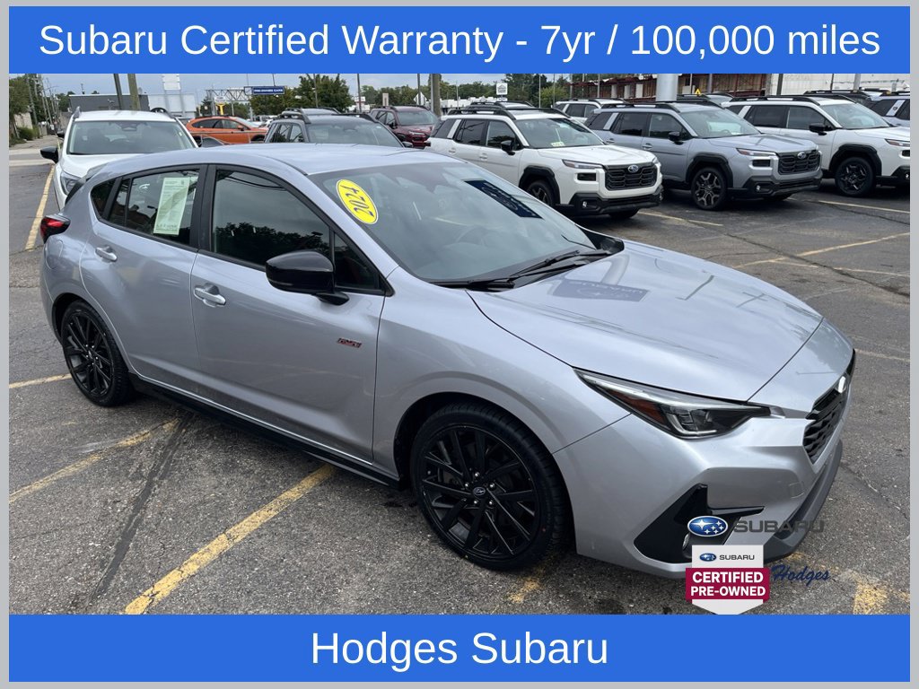 Certified 2024 Subaru Impreza RS w/ Popular Package #1 AWD/4WD image 1