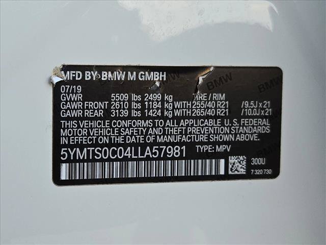 Used 2020 BMW X3 M w/ Executive Package AWD/4WD image 29