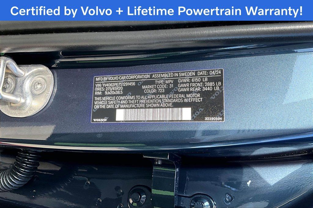 Used 2025 Volvo XC90 B6 Plus w/ Protection Package AWD/4WD image 47