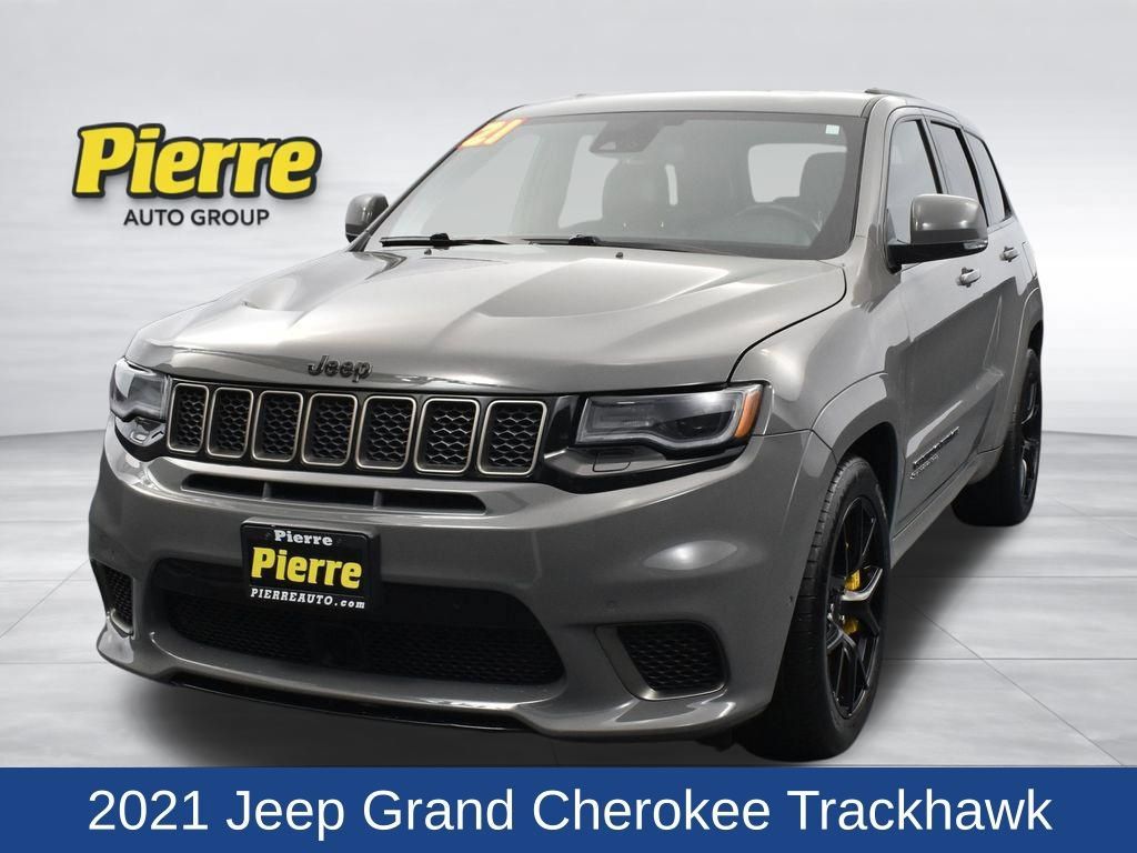 Used 2021 Jeep Grand Cherokee Trackhawk w/ Trailer Tow Group IV AWD/4WD image 1