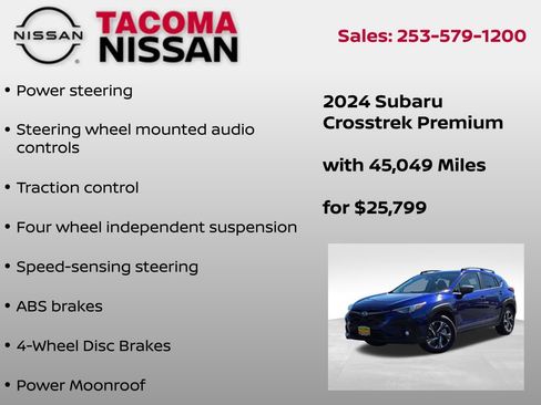 Used 2024 Subaru Crosstrek 2.0i Premium AWD/4WD image 18