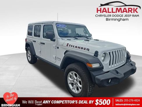 Used 2021 Jeep Wrangler Unlimited Islander image 1