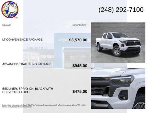 New 2026 Chevrolet Colorado LT w/ LT Convenience Package AWD/4WD image 5