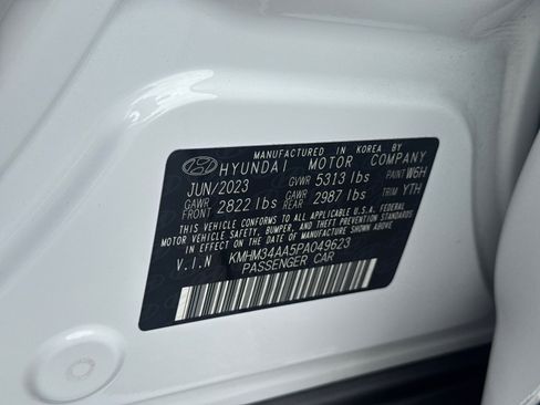 Certified 2023 Hyundai Ioniq 6 SEL w/ Cargo Package image 35