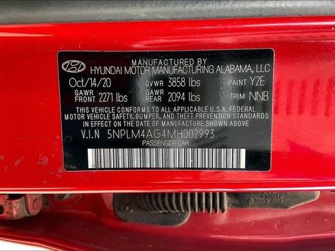 Certified 2021 Hyundai Elantra SEL FWD image 35
