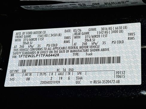 New 2026 Ford F150 STX w/ Equipment Group 200A AWD/4WD image 19