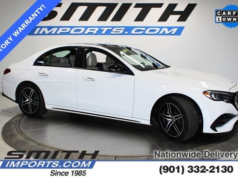 Used 2024 Mercedes-Benz E 350 4MATIC Sedan w/ Night Package image 1