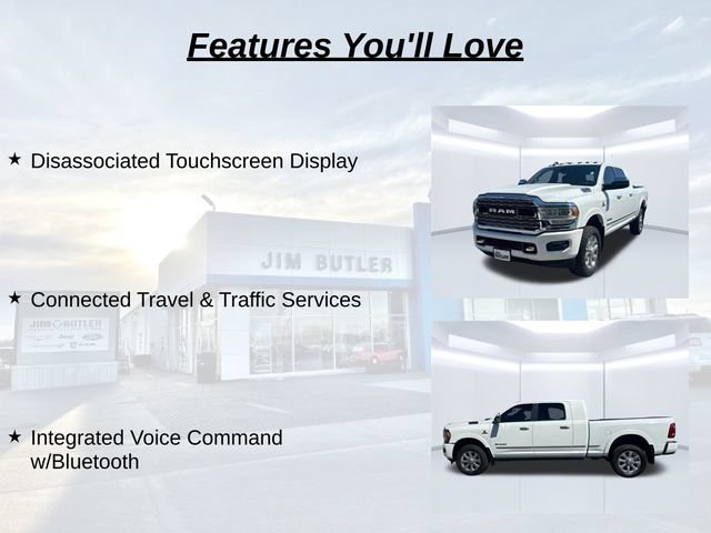 Used 2022 RAM 2500 Limited w/ Body Color Bumper Group AWD/4WD image 35