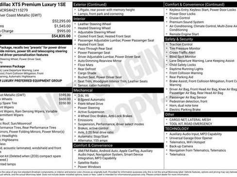 Used 2017 Cadillac XT5 Premium Luxury image 3