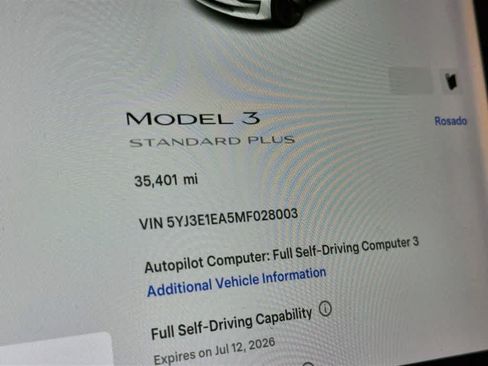 Used 2021 Tesla Model 3 Standard Range Plus RWD image 19
