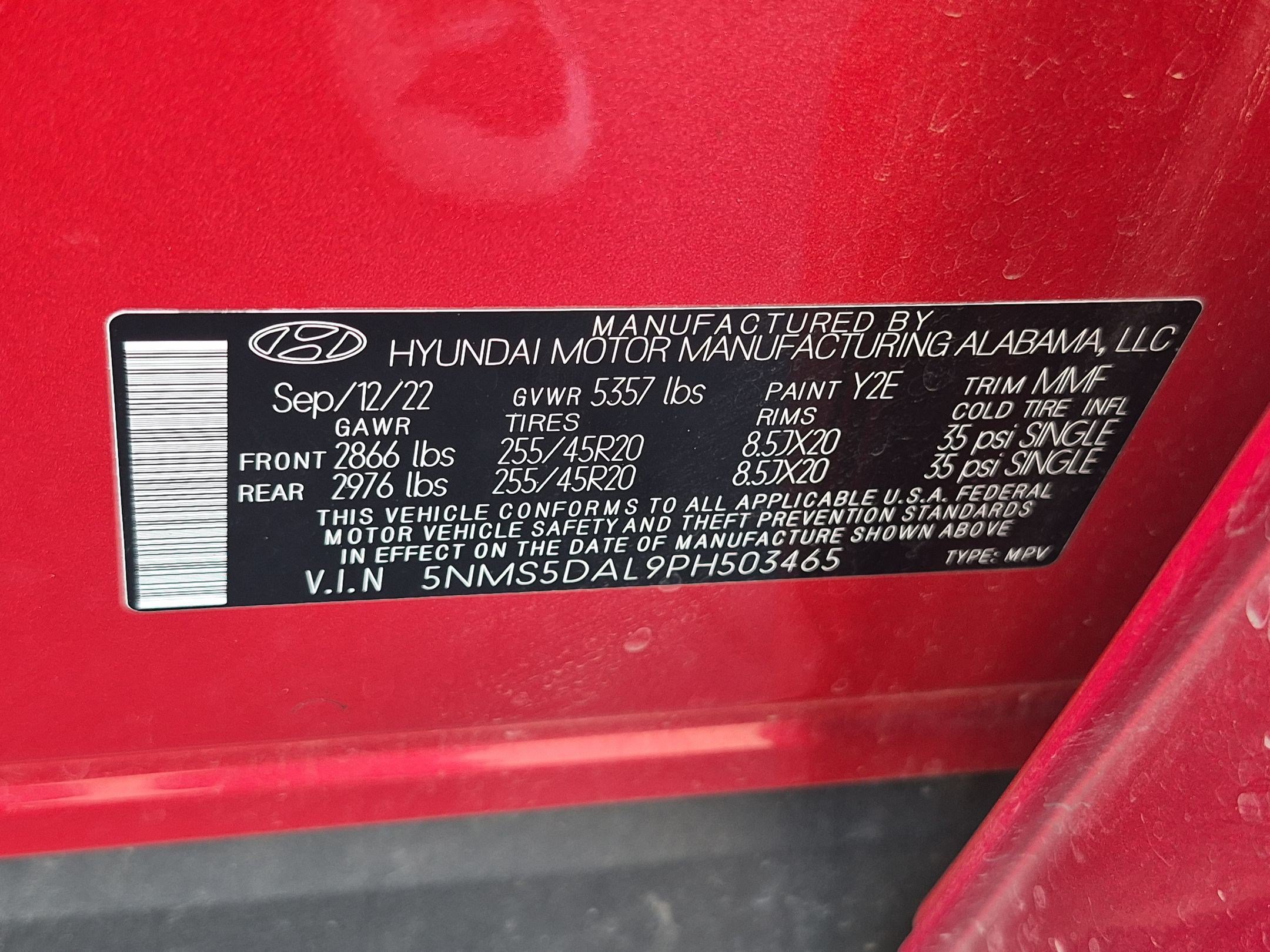 Used 2023 Hyundai Santa Fe Calligraphy AWD/4WD image 38
