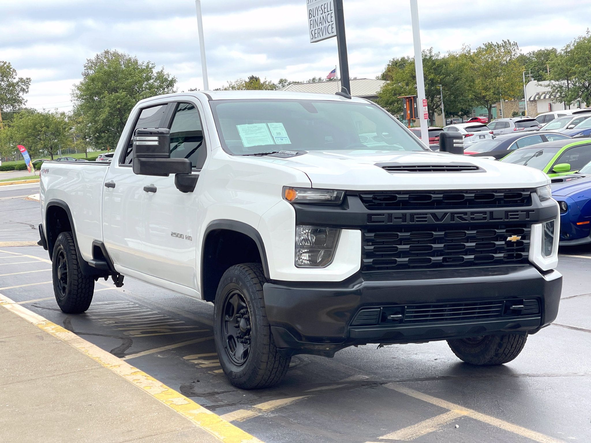 Used 2020 Chevrolet Silverado 2500 W/T w/ WT Convenience Package AWD/4WD image 2