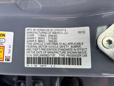 Used 2022 Honda Civic Sport image 34