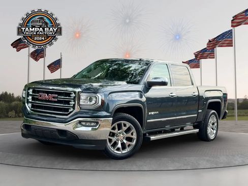 Used 2017 GMC Sierra 1500 SLT w/ SLT Premium Package RWD image 3