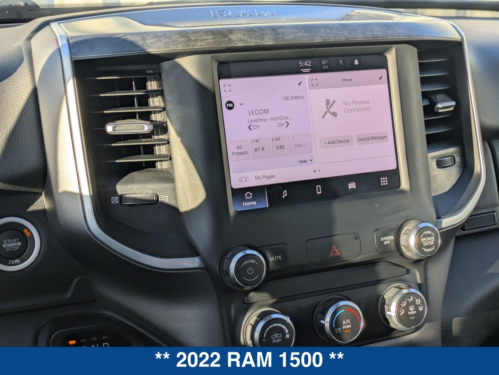 Used 2022 RAM 1500 Lone Star RWD image 32