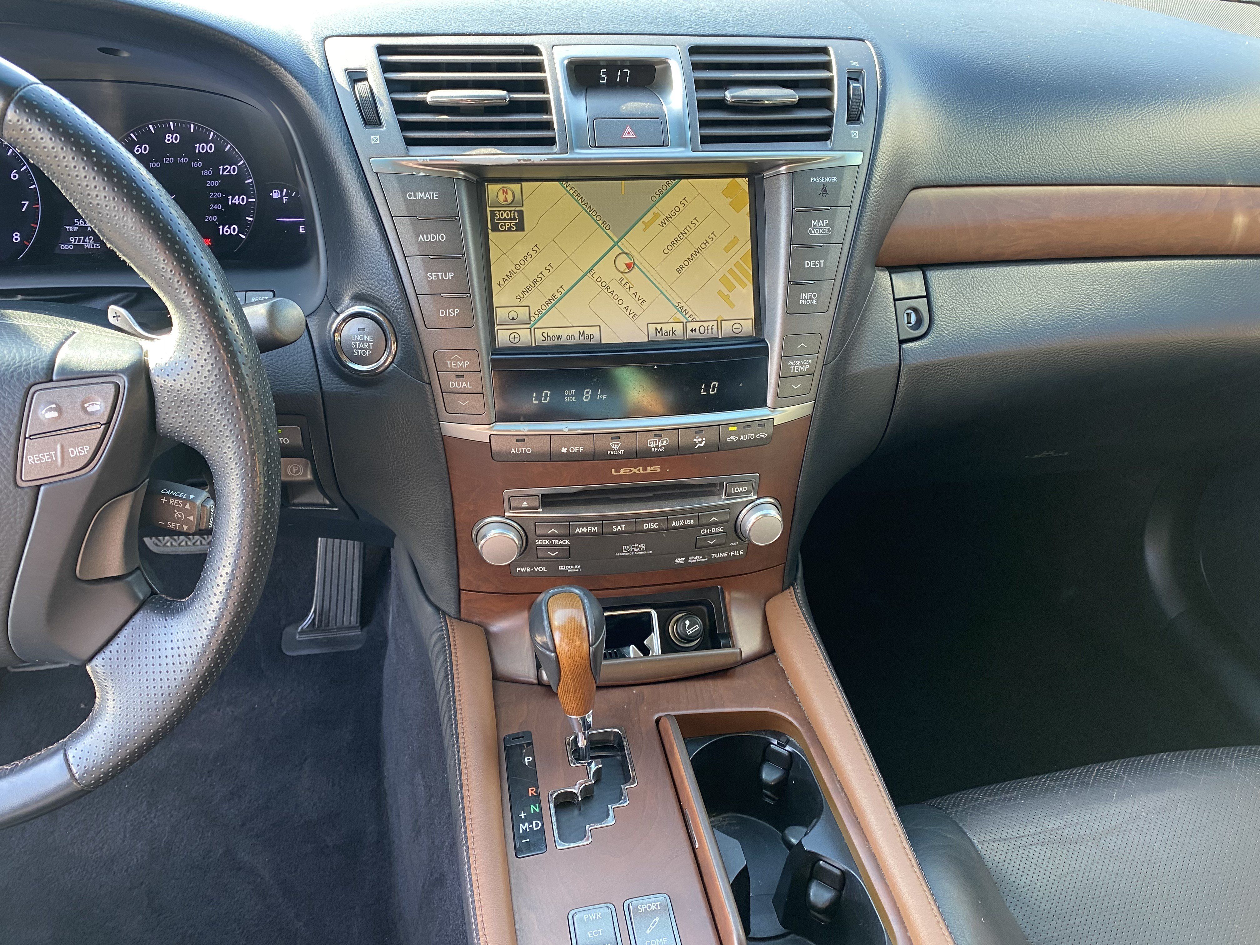 Used 2012 Lexus LS 460 w/ Sport Pkg RWD image 11