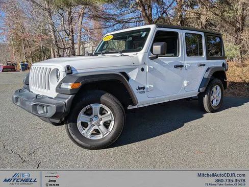 Certified 2021 Jeep Wrangler Unlimited Sport S image 1