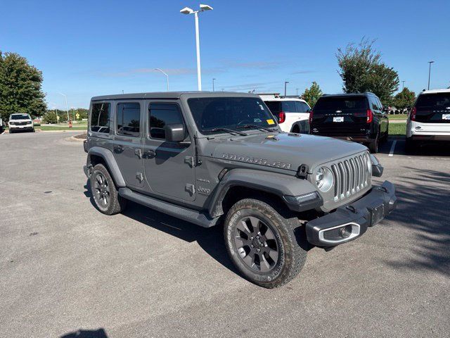 Used 2019 Jeep Wrangler Unlimited Sahara w/ Uconnect 4C Nav & Sound Group AWD/4WD image 1