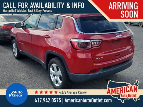 Used 2019 Jeep Compass Latitude w/ Popular Equipment Group AWD/4WD image 3