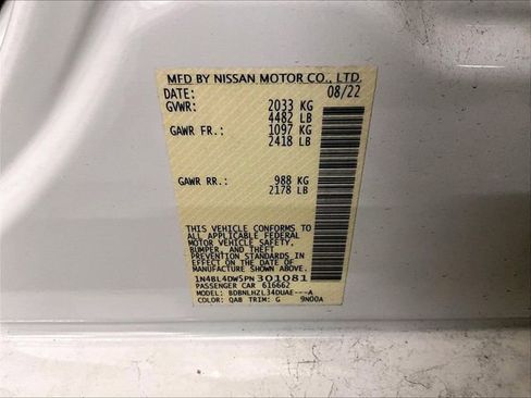Used 2023 Nissan Altima 2.5 SV w/ SV Premium Package AWD/4WD image 32