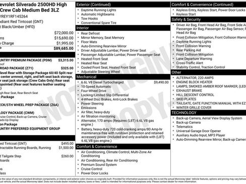 Used 2024 Chevrolet Silverado 2500 High Country w/ High Country Premium Package image 6