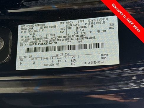 Certified 2025 Ford F150 XL AWD/4WD image 32