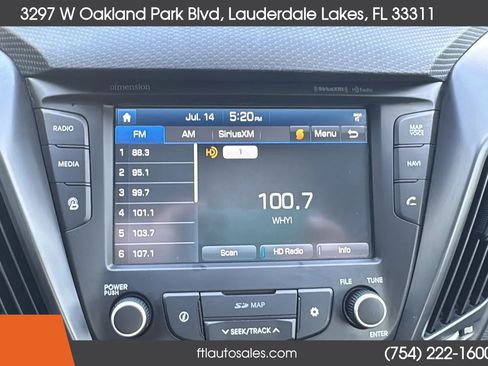 Used 2016 Hyundai Veloster Turbo w/ Option Group 04 FWD image 50