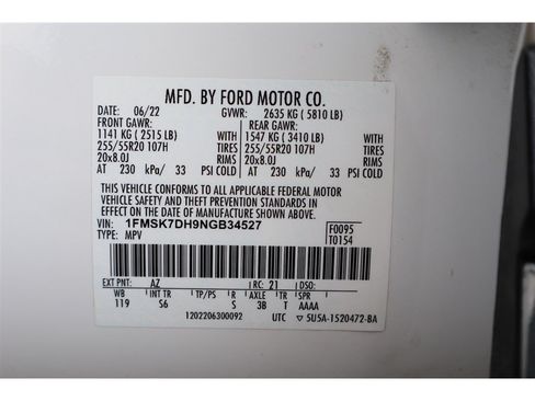 Used 2022 Ford Explorer XLT w/ Equipment Group 202A RWD image 51