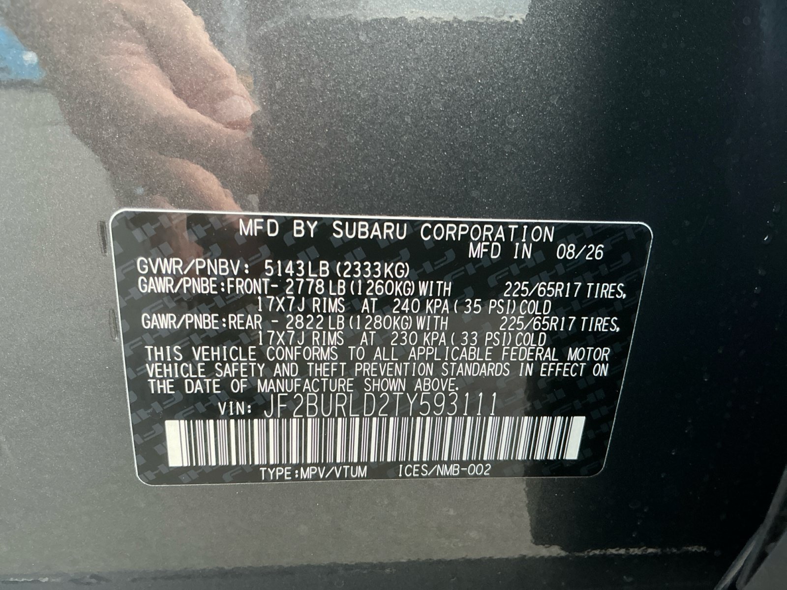 New 2026 Subaru Outback Wilderness AWD/4WD image 16