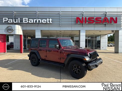 Used 2021 Jeep Wrangler Unlimited Sport AWD/4WD image 1