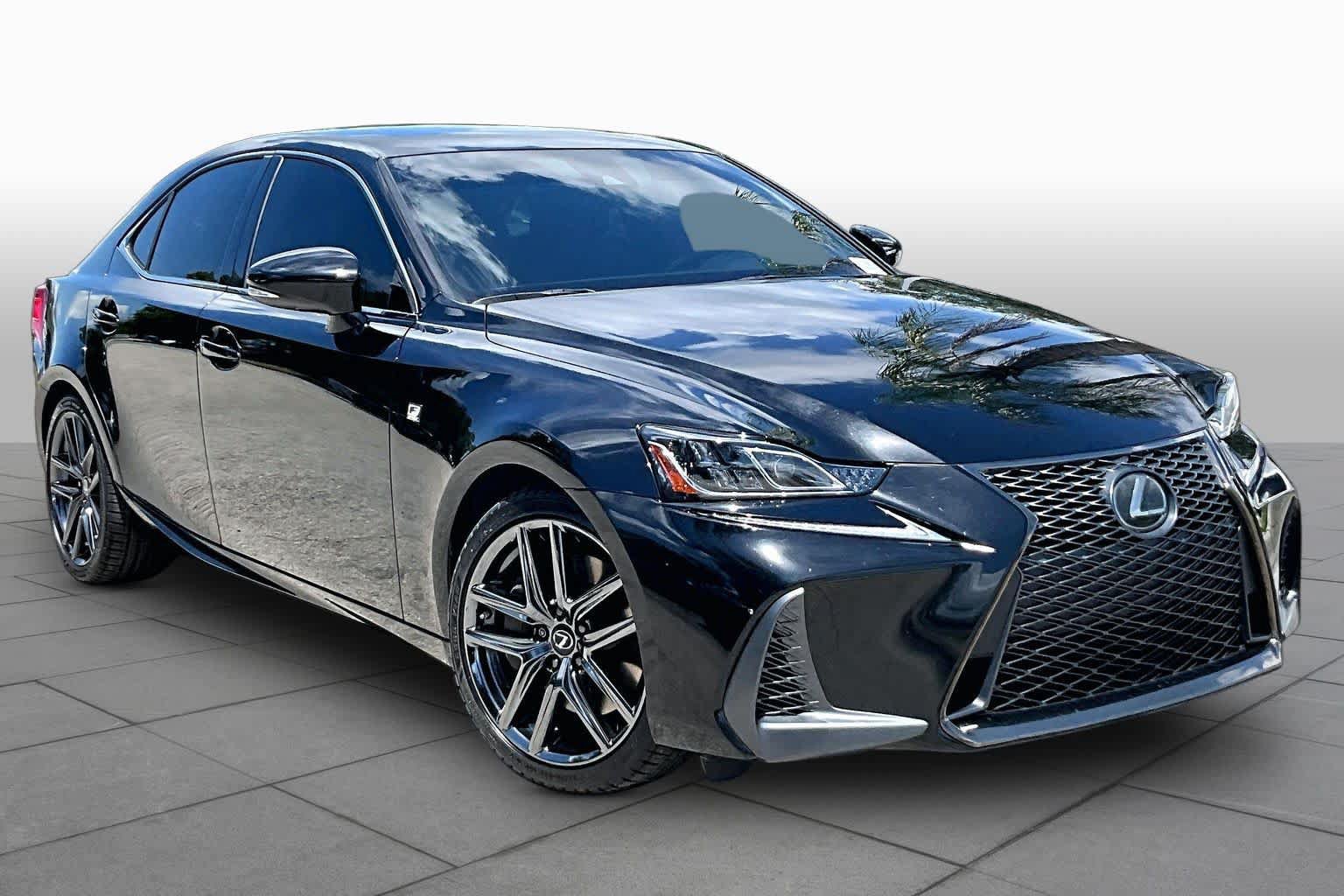 Used 2020 Lexus IS 300 F Sport w/ Blackline Edition RWD image 3