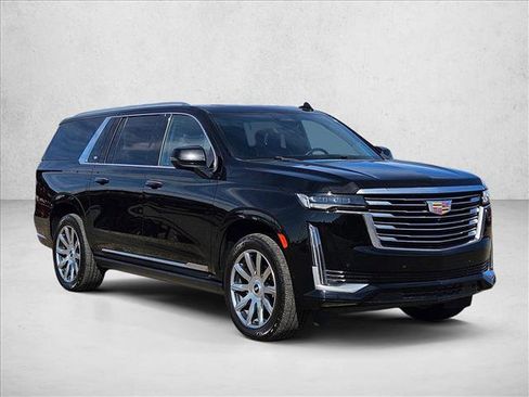 Used 2021 Cadillac Escalade ESV Premium Luxury Platinum image 3