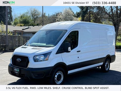 Used 2023 Ford Transit 250 Medium Roof RWD image 1