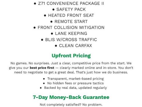 Used 2024 Chevrolet Colorado Z71 w/ Z71 Convenience Package 2 image 2