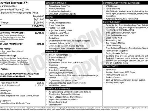 Used 2024 Chevrolet Traverse Z71 w/ Enhanced Driving Package image 39