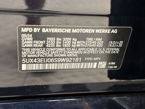 Certified 2025 BMW X5 xDrive50e w/ M Sport Package AWD/4WD image 25