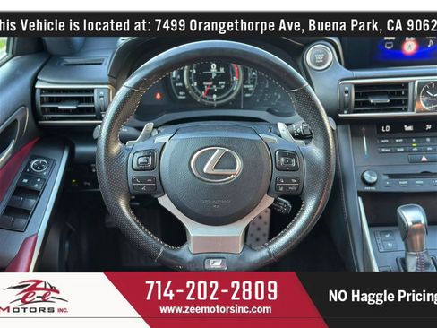 Used 2019 Lexus IS 300 F Sport w/ F Sport Package RWD image 19