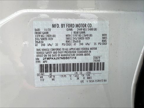 Used 2022 Ford Edge ST-Line AWD/4WD image 18
