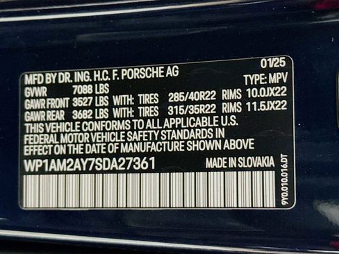 New 2025 Porsche Cayenne Turbo image 39